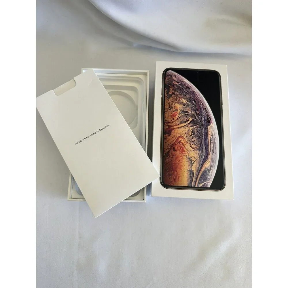 BOX ONLY 64GB iPhone Xs Max Gold Apple 🍎 Used